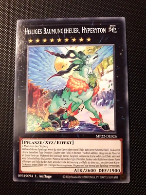 Yu-Gi-Oh! Heiliges Baumungeheuer, Hyperyton, MP22-DE026, Common, 1. Auflage, NM - Bild 1 von 4