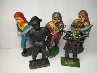 Grey Iron,Barclay Pirates Lot - Image 1 of 2