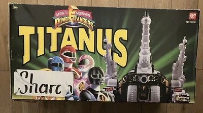 Power Rangers Titanus, The Carrier Zord, de colección 1993 Bandai # 2240 para edades de 4 años en adelante Foto 1 de 4