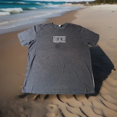 Camiseta Emitida por el Equipo de Voleibol de la Universidad de Nueva York XL Oficial Gris De Colección Foto 1 de 4