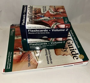 Student Workbook Trail Guide to The Body 6th Edition by Andrew Biel W Flash Card - Picture 1 of 21