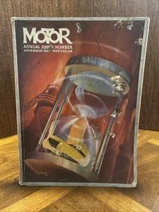 MoToR Automobile Magazine Nov 1937 Annual Show Number Arthur Radebaugh Cover - Bild 1 von 13