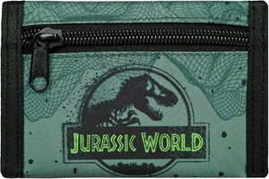 Jurassic World Zipped Tri Fold Pouch Wallet with Lanyard - Picture 1 of 4