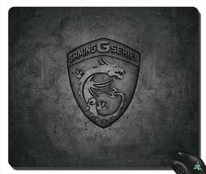 REFLECTIVE MSI Gaming G Series Dragon mousepad lock edge macbook asus acer hp PC - Picture 1 of 3