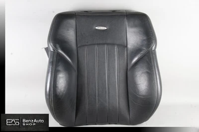 03-06 Mercedes W211 E55 AMG Front Right or Left Side Top Seat Cushion Black OEM - Image 1 of 4