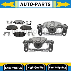 Rear Disc Brake Pad Set,Disc Brake Caliper 3x Fits Chevrolet Impala 3.5L 2010 - Picture 1 of 12