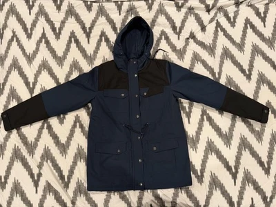 Volcom Venston SK Parka Jacket Women’s L 10 Navy/Black 5K Water-Resistant NWT - Image 1 of 4