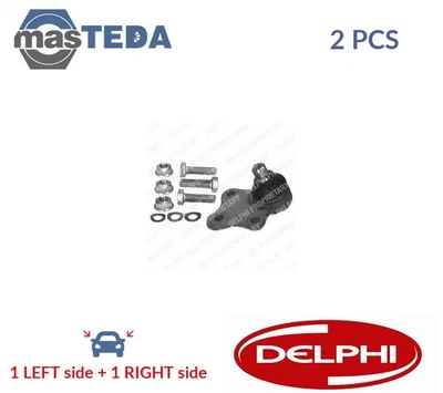 TC420 SUSPENSION BALL JOINT PAIR FRONT DELPHI 2PCS FOR CITROËN ZX,XSARA - Image 1 of 4