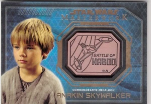 2016 Star Wars Meisterwerk Medaillon Relikte Bronze Anakin Skywalker Naboo - Bild 1 von 1