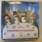 Hallmark Christmas Snowmen Spreaders Set 4 Holiday Party Decorative Utensils