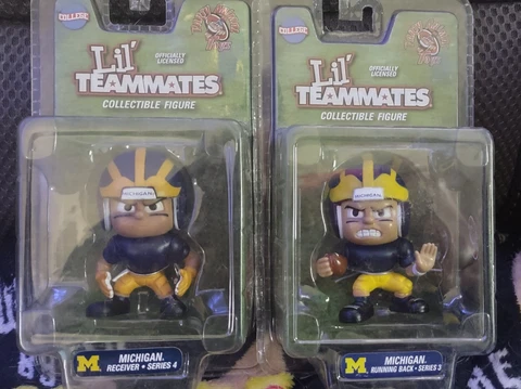Lil’ Teammates Michigan Wolverines WR & RB "RARE" Cover