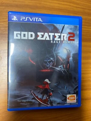 God Eater 2 Rage Burst RARE Asian/English Playstation PS Vita Game LN -tested- - Image 1 of 3