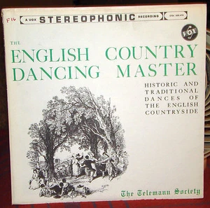The English Country Dancing Master LP Vox Productions 1959 STDL 500-470 - Picture 1 of 4