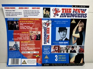 JOANNA LUMLEY PURDEY THE NEW AVENGERS VHS VIDEO SIGNED COVER LIMITED 13/10000 - Picture 1 of 4