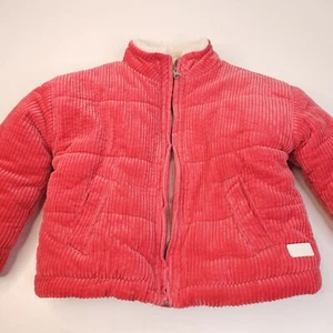 7 For All Mankind Jacket Girls Size 24 Months Pink Corduroy Toddler 2T - Picture 1 of 9