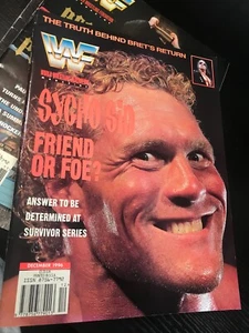 Revista WWF WWE DICIEMBRE 1996 SYCHO SID Cubierta + Calendario Soleado - Imagen 1 de 5