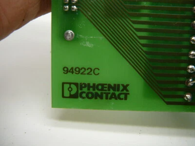 PHOENIX CONTACT 94922C PLACA DE MÓDULO VARIOFACE PLACA DE CIRCUITO PCB Foto 1 de 4