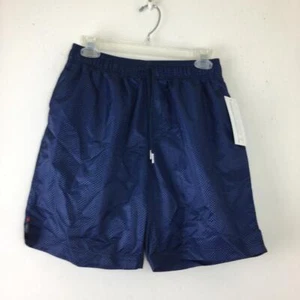 NEW 2(X)IST Mens Blue Black Swim Trunks Size M NWT - Picture 1 of 2