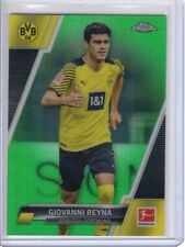 2021-22 Topps Chrome Bundesliga Green Refractor #29 Giovanni Reyna 26/99