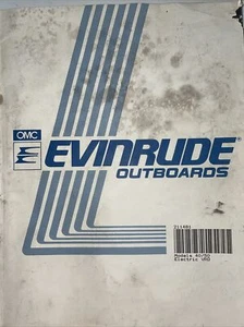 OMC Evinrude fuerabordas 1989 modelos 40/50 eléctrico VRO 211481 primer 1/2 inglés - Imagen 1 de 7