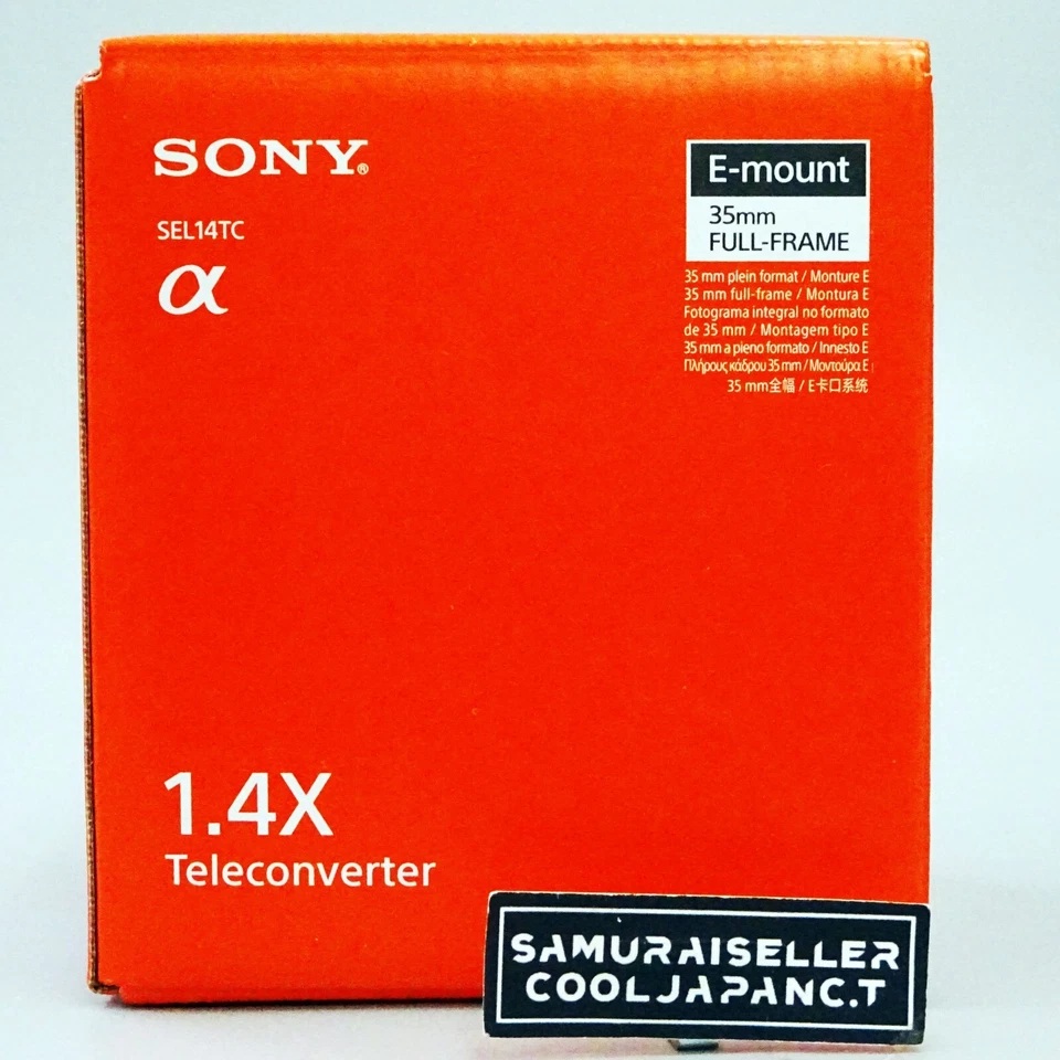 Teleconversor SONY 1.4x SEL14TC para FE70-200 GM OSS & FE100-400mm GM OSS NOVO - Imagem 1 de 4