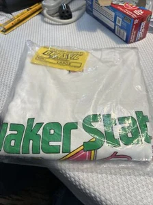 Vintage Quaker State Racing Single Stitch Graphic T-Shirt Men's L  # 26 Ford New - Picture 1 of 9