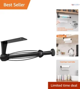 Paper Towel Holder Stainless Steel 11" Under Cabinet Single Hand Operable Kit... - Picture 1 of 9