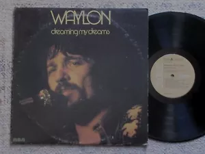 WAYLON JENNINGS *Dreaming My Dreams* 1975 NM Vinyl Stereo RCA Victor Records LP - Picture 1 of 1