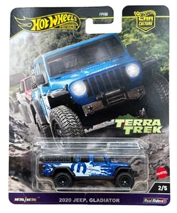 Hot Wheels Premium 2024 HW Car Culture Terra Trek 2/5 Blue 2020 Jeep Gladiator - Picture 1 of 11