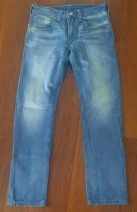 Levi's 504 Jeans Blau Straight Leg Herren W31 L33 - Top Zustand - Bild 1 von 11