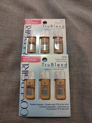 2X COVERGIRL Trublend Liquid Make-Up #410 Light/Medium  - Image 1 of 2