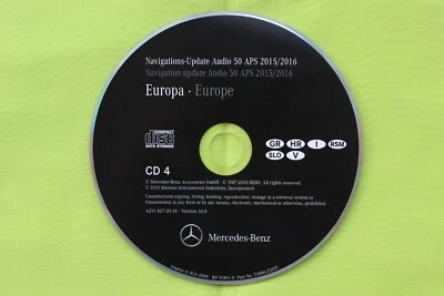 CD NAVIGATION MERCEDES BENZ AUDIO 50 APS ITALIEN SLOWENIEN 2016 CLS E SLK NTG1 - Bild 1 von 2