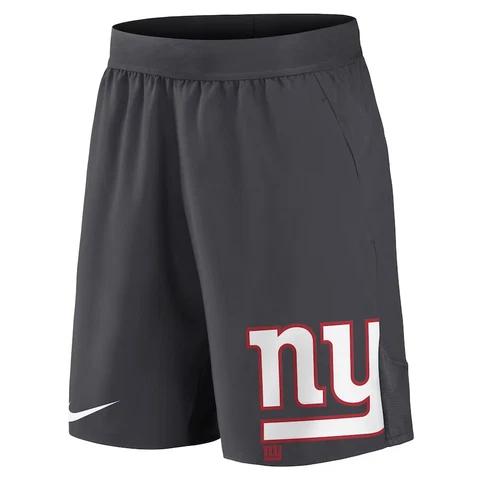 New York Giants Nike Stretch Performance Shorts Men's NFL Training Dri-FIT NYG Cover
