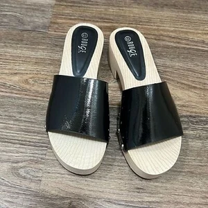 Rouge black sandals/ 8.5 - Picture 1 of 5