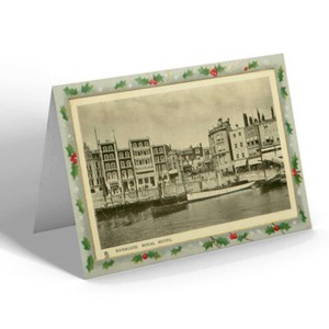 CHRISTMAS CARD Vintage Kent - Ramsgate. Royal Hotel