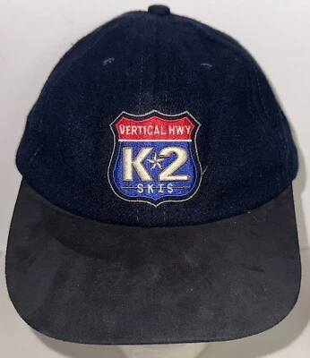 K2 Skis Vertical Hwy Black Hat  Preowned - Image 1 of 4