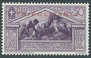 1930 TRIPOLITANIA VIRGILIO 50 CENT MH * - I46-4 - Imagen 1 de 1