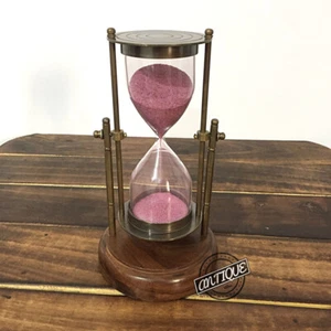 Temporizador de arena de 4 minutos de Navidad - Reloj de arena industrial reloj de arena gadgets escritorio - Imagen 1 de 5