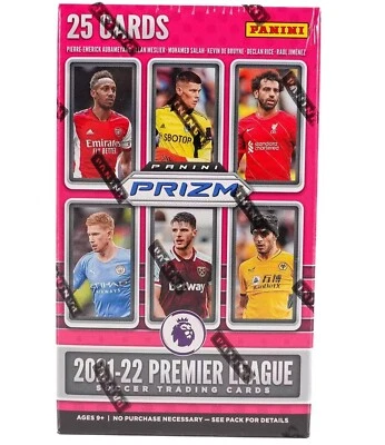 2021-22 Panini Prizm English Premier League EPL Soccer NEW Sealed Cereal Box - Image 1 of 2