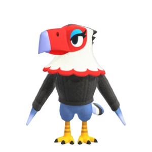 #075 Mini Amiibo Karte für Animal Crossing Amelia / Adelheid Nintendo Switch