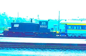 ORIGINAL KODACHROME SLIDE PENN CENTRAL SW-1 #8502 OKTOBER 1974 - Bild 1 von 1