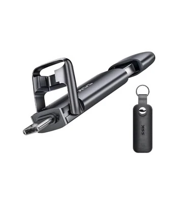 SSK 1TB USB Drive,External SSD Fast 550MB/s 2-in-1 Dual-Drive Type C+ A USB3.2 G - Image 1 of 4