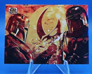 🔵 2024 Star Wars Galaxy FORGED BY DESTINY /99 Wave Refractor #99 - Bild 1 von 2