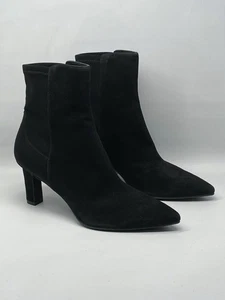 Stuart Weitzman Lauri spitz zulaufende Wildleder-Booties Größe 7,5 - Bild 1 von 13