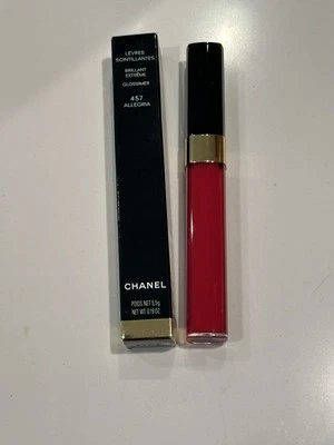 CHANEL Glossimer Lèvres Scintillantes Brilliant Extreme Lip Gloss 457 ALLEGRIA - Image 1 of 3