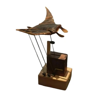 Handgefertigtes hölzerne Manta Ray Automaton DIY Craft Kit für Erwachsene einz - Bild 1 von 4