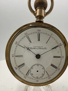 vintage american waltham pocket watch - Picture 1 of 6
