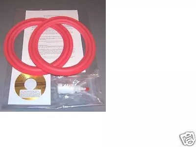 CERWIN-VEGA Cerwin Vega D3, DX3, CVT100, CVW10, VS100 10" Speaker Foam Surround Kit