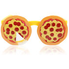 Pizza Okulary przeciwsłoneczne Śmieszne akcesoria imprezowe dla dzieci i dorosłych