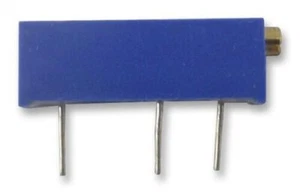 TRIMMER, POTENTIOMETER, 220 OHM, 10%, 15TURN, TH, Trimmers, Variable Resistors - Picture 1 of 2